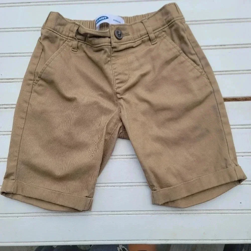 Lot Of 3 SCHOOL UNIFORM SKORTS Bermuda SHORTS BHPC Beige Khaki Sz 8